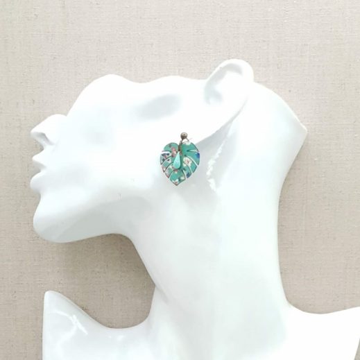 20210502_152136 Boucles d'oreilles mini tortue et mini feuille liberty donna leigh jade