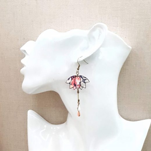 20210603_194446 boucles d'oreilles lotus en liberty