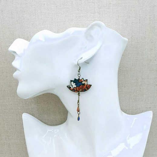 boucles d'oreilles lotus boucles d'oreilles lotus