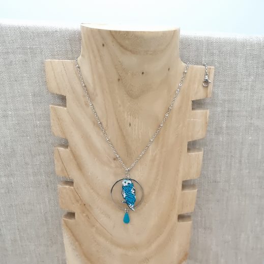 collier chouette en petit pan Osami collier chouette en petit pan Osami