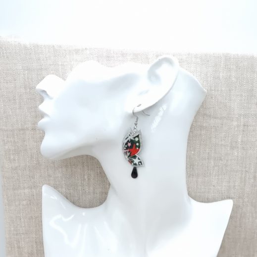 Boucles d'oreilles papillon et lotus en adelajda wish Boucles d'oreilles papillon et lotus en adelajda wish