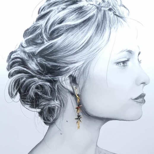 boucles renne adelajda wish boucles renne adelajda wish