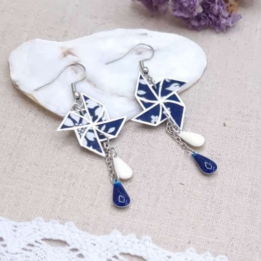 boucles moulin capel navy boucles moulin capel navy