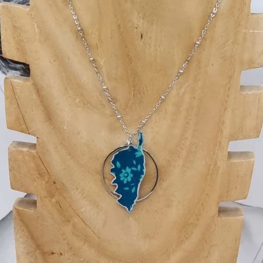 Collier Corse en liberty capel canard Collier Corse en liberty capel canard