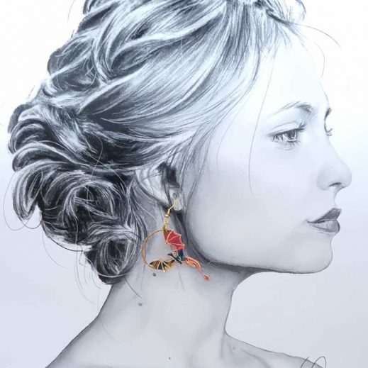 boucles d'oreilles dragons liberty Little eustacia boucles d'oreilles dragons liberty Little eustacia