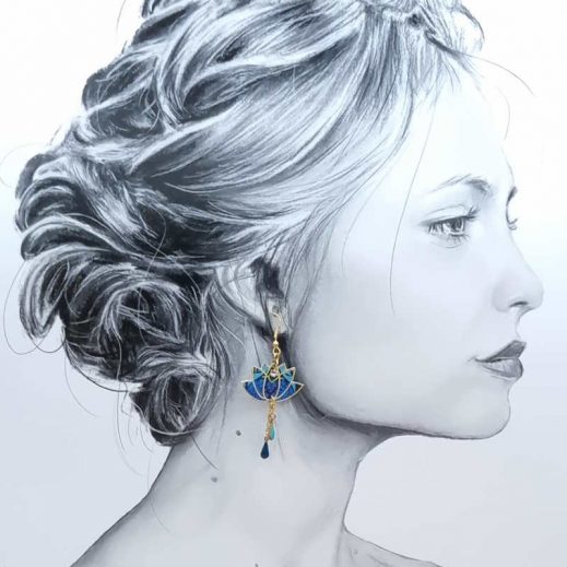 boucle papillon strawberry thief denim boucle papillon strawberry thief denim