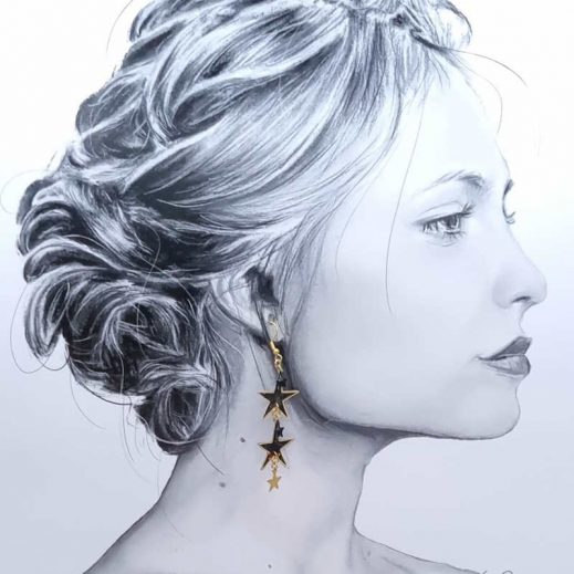 boucles astres en liberty erica boucles astres en liberty erica