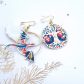 boucles d'oreilles dragon et arbre de vie liberty Wiltshire Nausicaa