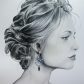Boucles d'oreilles oiseau hirondelle et Ginkgo en TISSU liberty Thorpe Barjavel