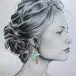 Boucles d'oreilles Colibri et Guadeloupe en liberty Capel mint