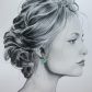 Boucles d'oreilles mini colibri et plume en petit pan Calendula vert