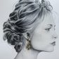 Boucles d'oreilles papillon et fleur de cerisier en TISSU liberty Revival moutarde