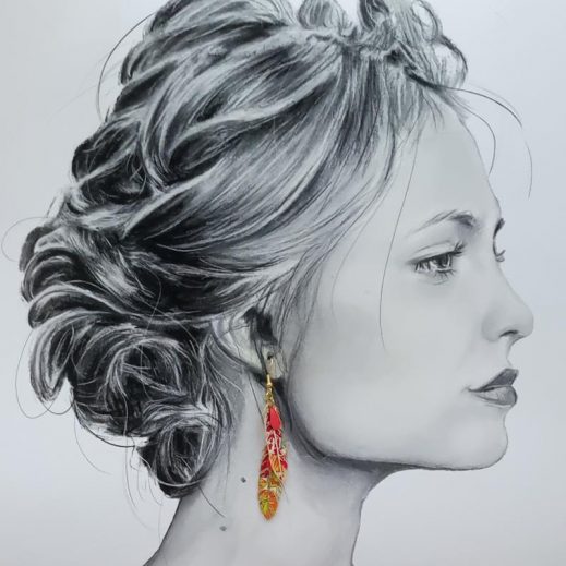 20250506_175512 boucles perroquet et plume en liberty margareth annie fuschia