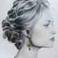 Boucles d'oreilles chats en liberty Ciara botanique