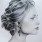 Boucles d'oreilles chat Kawaï en TISSU liberty Poppy and Daisy Colvert