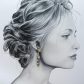 Boucles d'oreilles oiseau colibri et plume en liberty Margareth Annie bleu et orange