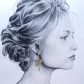 Boucles d'oreilles colibri et fleurs de lotus en TISSU liberty David Joe vert