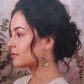 Boucles d'oreilles asymétriques poisson en Liberty Dreams of summer Multicolore